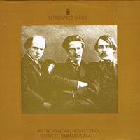 World Record Club : Cortot - Beethoven Piano Trio No. 7